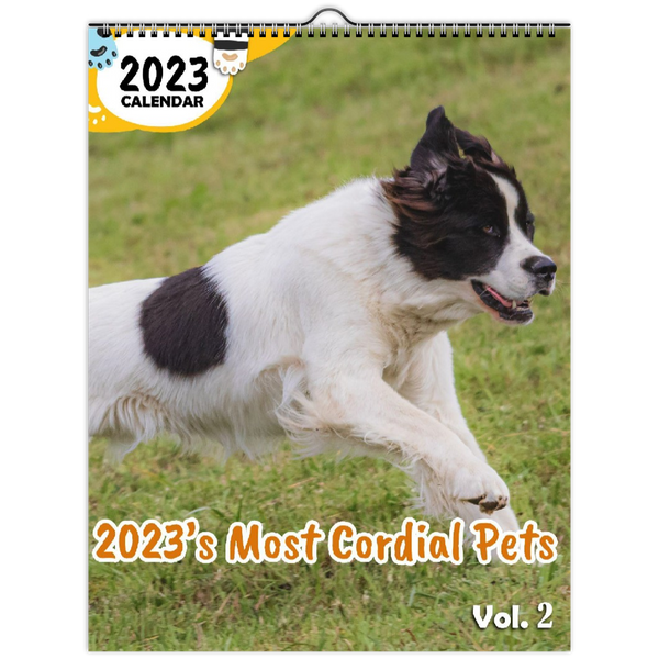 2023's Most Cordial Pets Volume Two: 2023 Wall Calendar