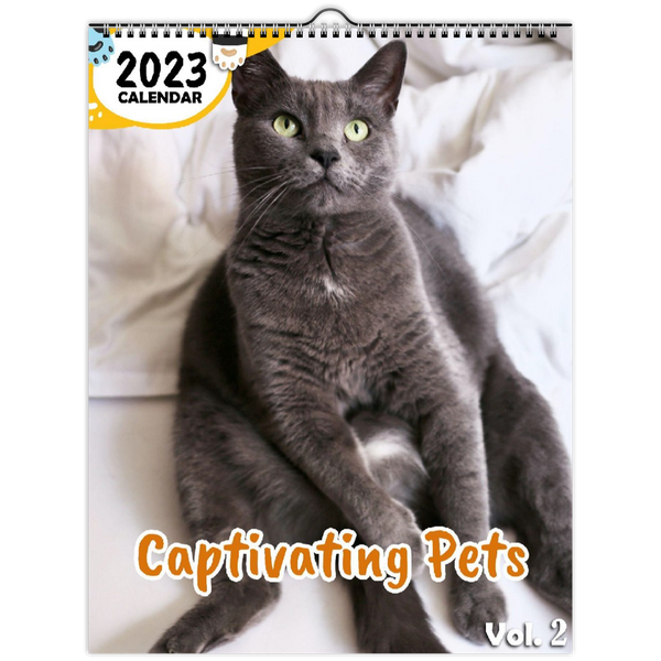 Captivating Pets Volume Two: 2023 Wall Calendar