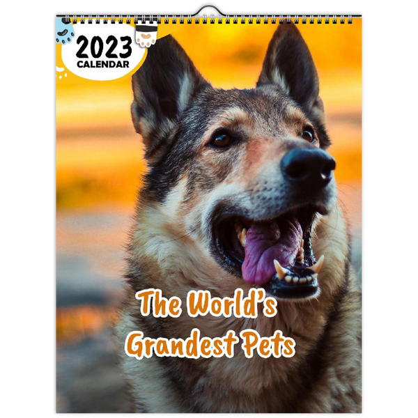 The World's Grandest Pets: 2023 Wall Calendar