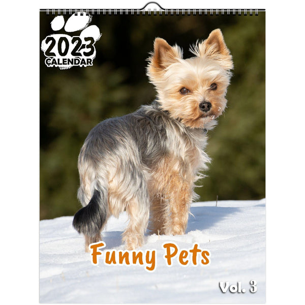 Funny Pets Volume Three: 2023 Wall Calendar
