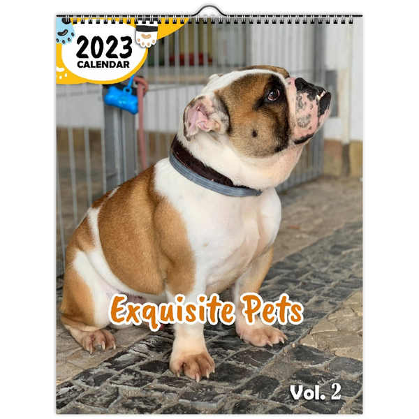 Exquisite Pets Volume Two: 2023 Wall Calendar