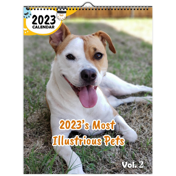 2023's Most Illustrious Pets Volume Two: 2023 Wall Calendar