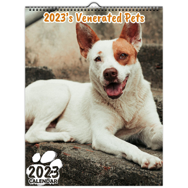 2023's Venerated Pets: 2023 Wall Calendar