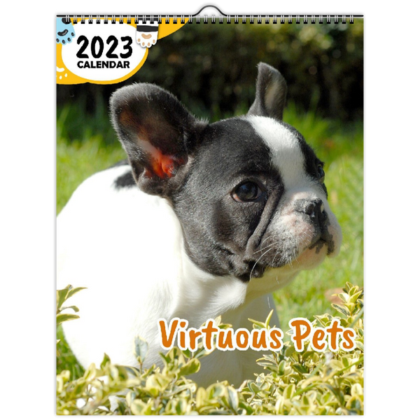 Virtuous Pets: 2023 Wall Calendar