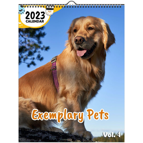 Exemplary Pets Volume Four: 2023 Wall Calendar