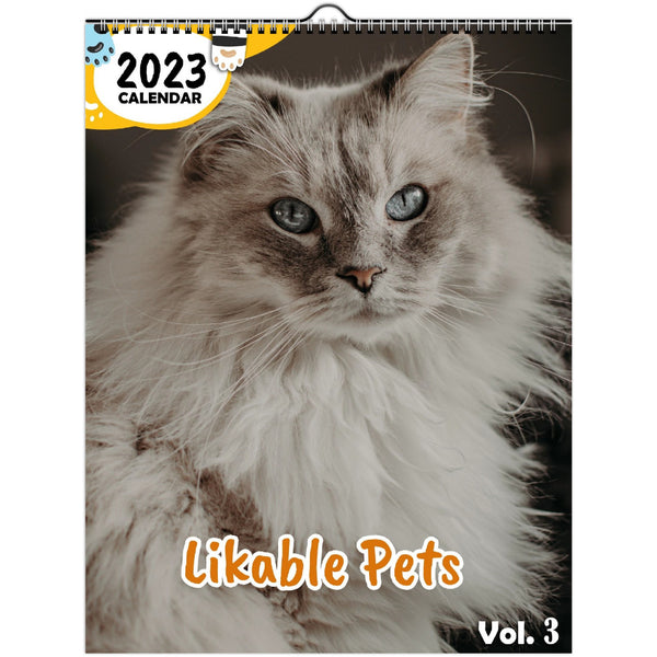 Likable Pets Volume Three: 2023 Wall Calendar