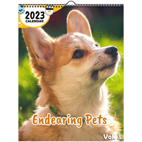 Endearing Pets Volume Three: 2023 Wall Calendar