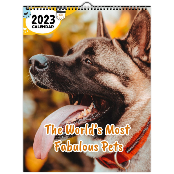 The World's Most Fabulous Pets: 2023 Wall Calendar