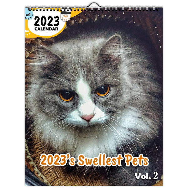 2023's Swellest Pets Volume Two: 2023 Wall Calendar