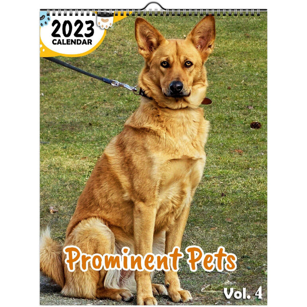 Prominent Pets Volume Four: 2023 Wall Calendar