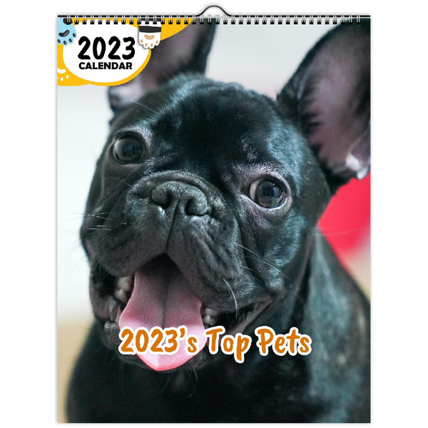 2023's Top Pets: 2023 Wall Calendar