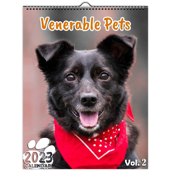 Venerable Pets Volume Two: 2023 Wall Calendar