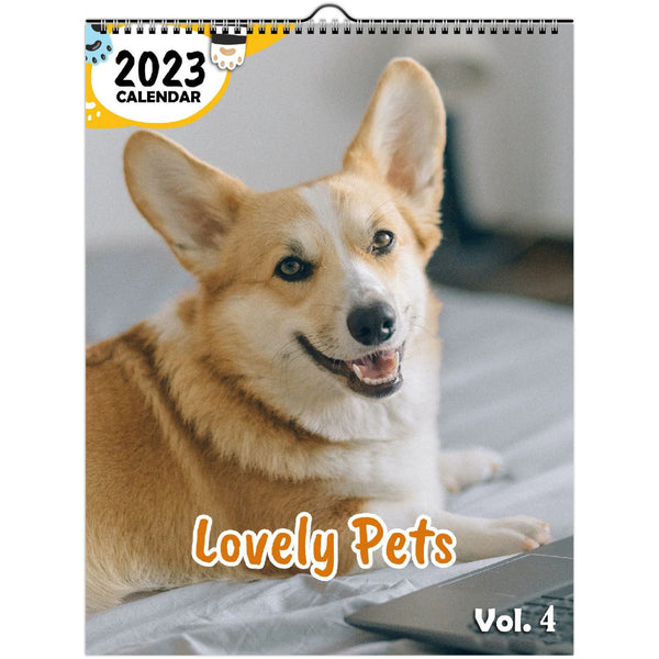 Lovely Pets Volume Four: 2023 Wall Calendar