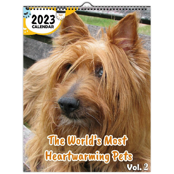 The World's Most Heartwarming Pets Volume Two: 2023 Wall Calendar
