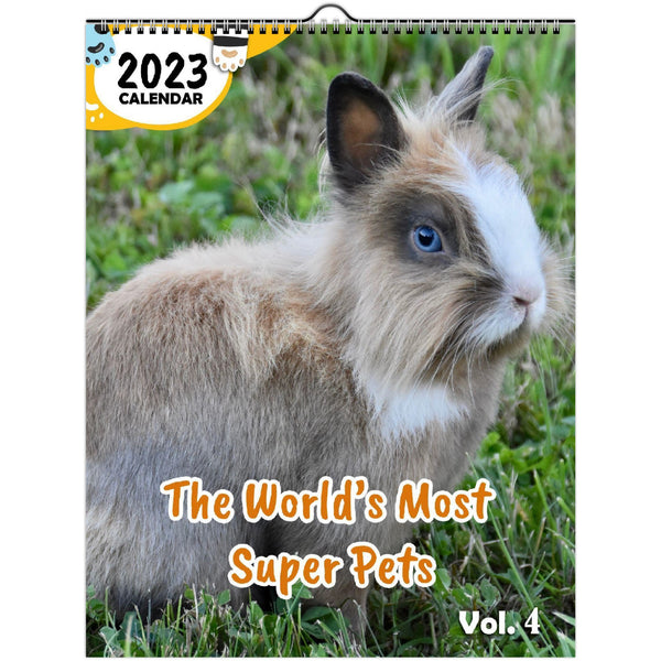 The World's Most Super Pets Volume Four: 2023 Wall Calendar