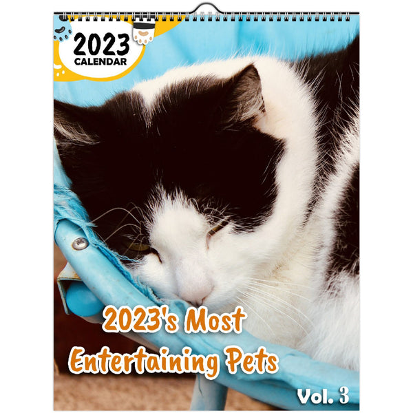 2023's Most Entertaining Pets Volume Three: 2023 Wall Calendar