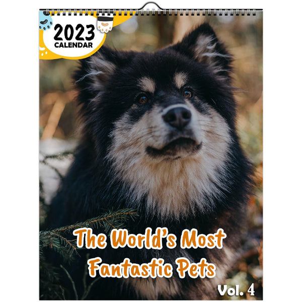 The World's Most Fantastic Pets Volume Four: 2023 Wall Calendar
