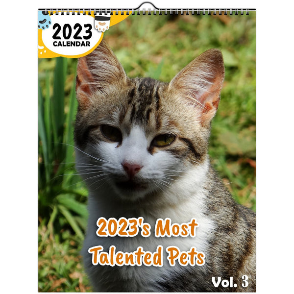 2023's Most Talented Pets Volume Three: 2023 Wall Calendar