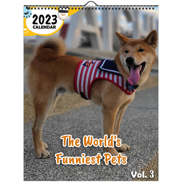 The World's Funniest Pets Volume Three: 2023 Wall Calendar
