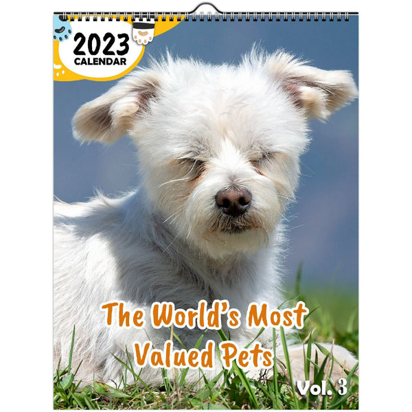 The World's Most Valued Pets Volume Three: 2023 Wall Calendar