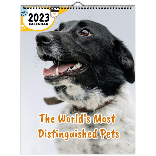 The World's Most Distinguished Pets: 2023 Wall Calendar