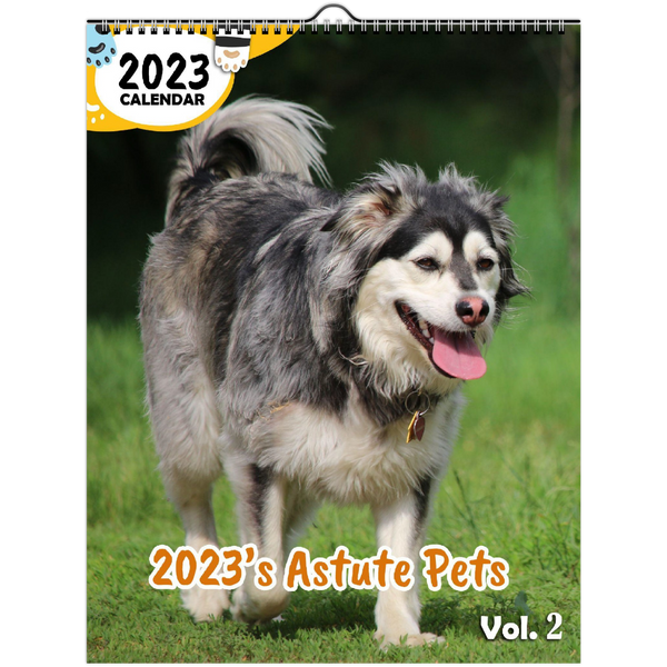 2023's Astute Pets Volume Two: 2023 Wall Calendar