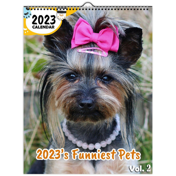 2023's Funniest Pets Volume Two: 2023 Wall Calendar
