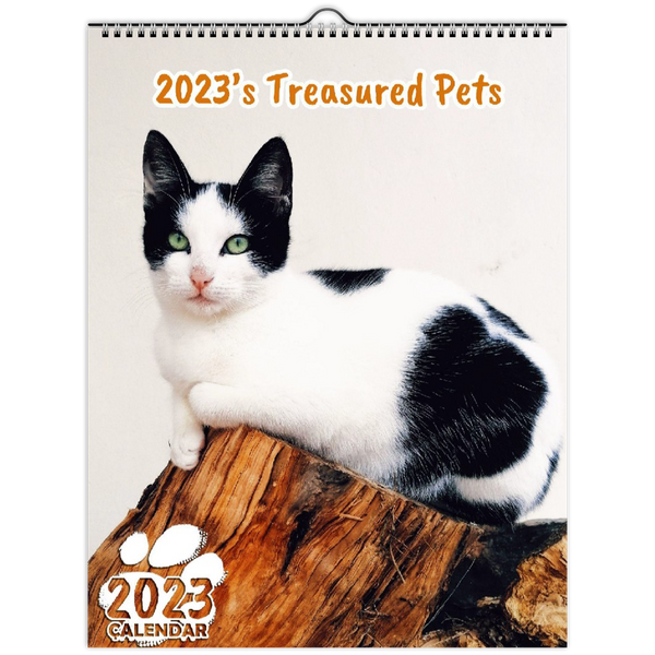 2023's Treasured Pets: 2023 Wall Calendar