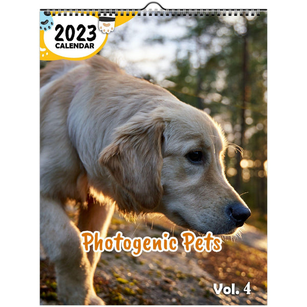 Photogenic Pets Volume Four: 2023 Wall Calendar