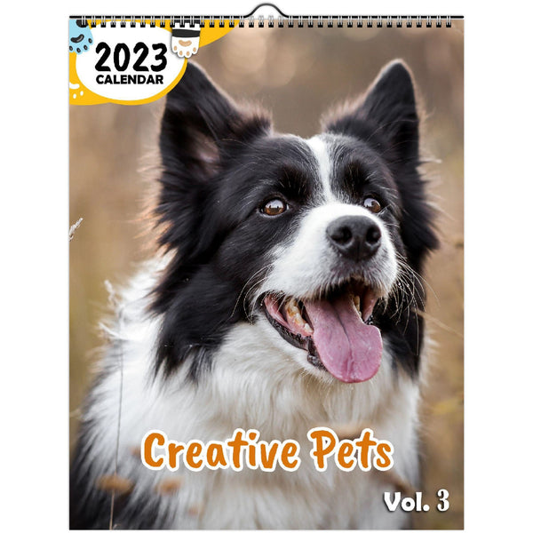 Creative Pets Volume Three: 2023 Wall Calendar