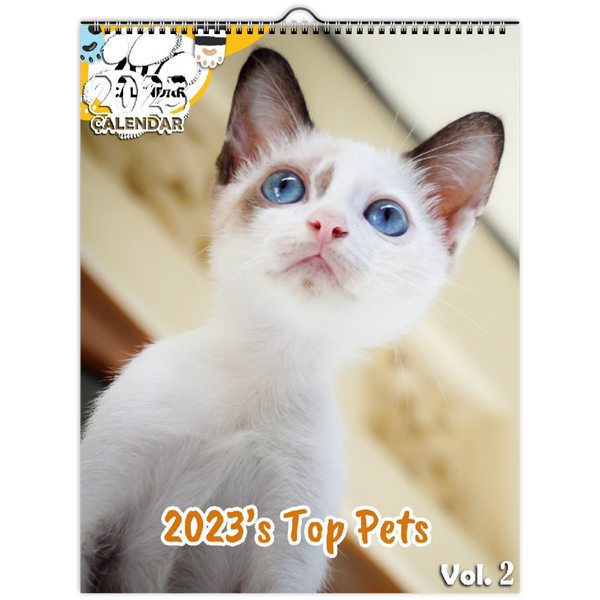 2023's Top Pets Volume Two: 2023 Wall Calendar