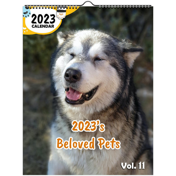 2023's Beloved Pets Volume Eleven: 2023 Wall Calendar