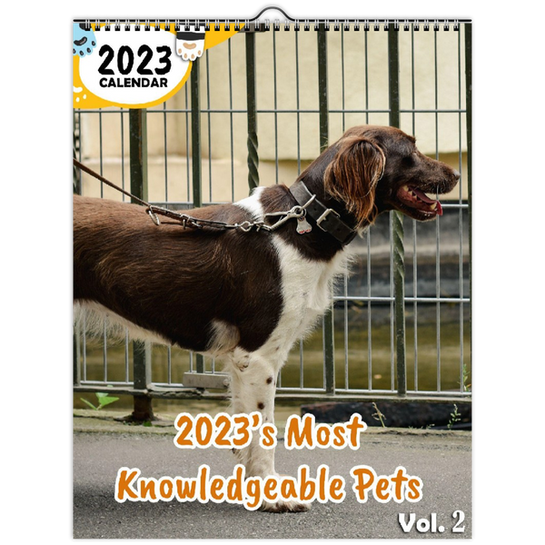 2023's Most Knowledgeable Pets Volume Two: 2023 Wall Calendar