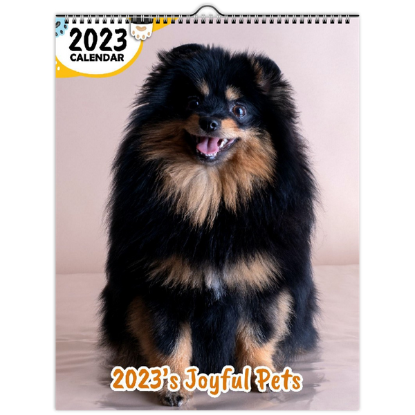 2023's Joyful Pets: 2023 Wall Calendar