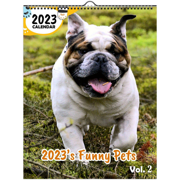 2023's Funny Pets Volume Two: 2023 Wall Calendar
