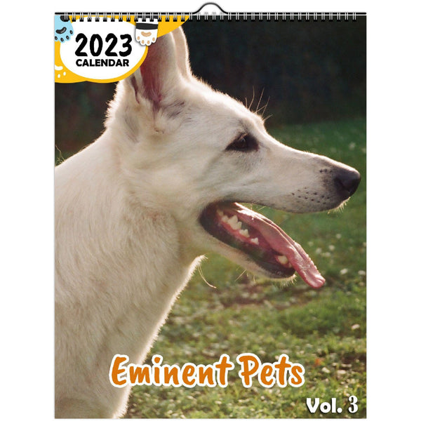 Eminent Pets Volume Three: 2023 Wall Calendar
