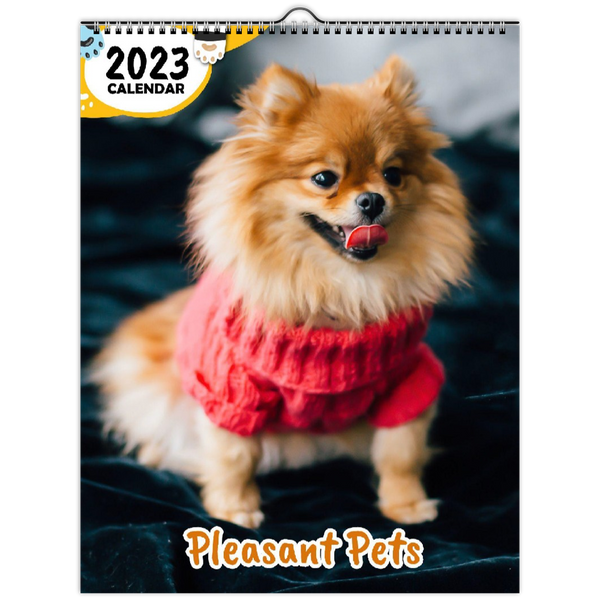 Pleasant Pets: 2023 Wall Calendar