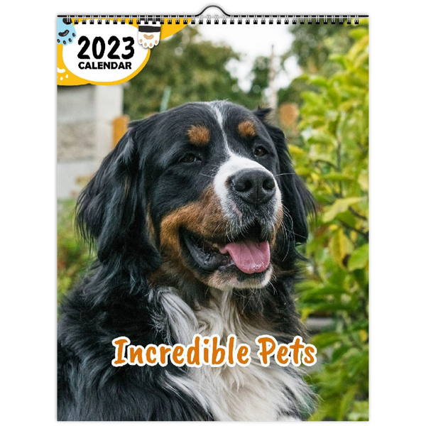 Incredible Pets: 2023 Wall Calendar