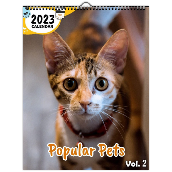Popular Pets Volume Two: 2023 Wall Calendar