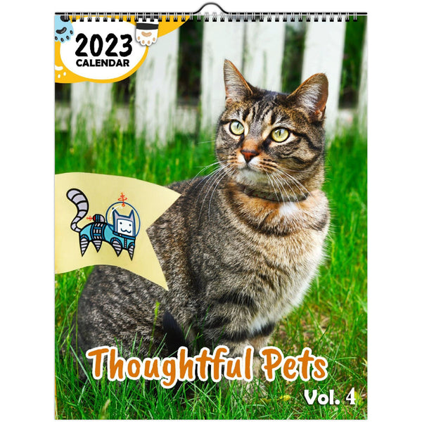 Thoughtful Pets Volume Four: 2023 Wall Calendar