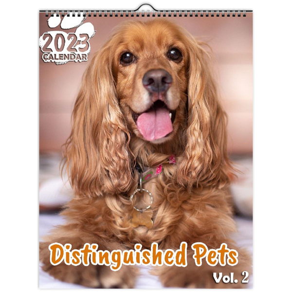 Distinguished Pets Volume Two: 2023 Wall Calendar