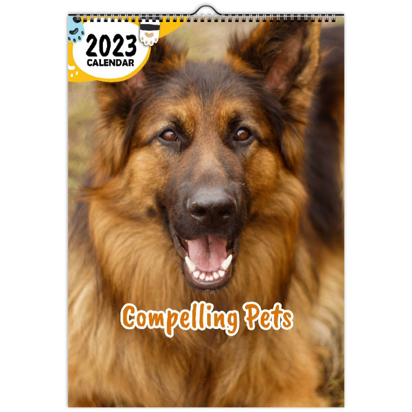 Compelling Pets: 2023 Wall Calendar
