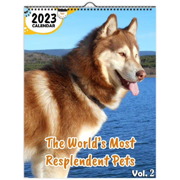 The World's Most Resplendent Pets Volume Two: 2023 Wall Calendar