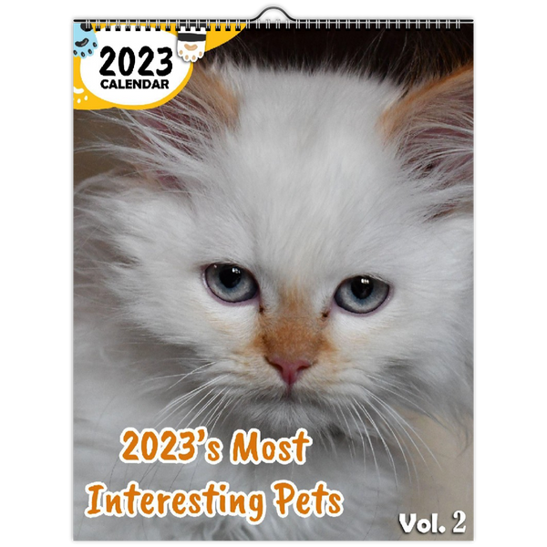 2023's Most Interesting Pets Volume Two: 2023 Wall Calendar
