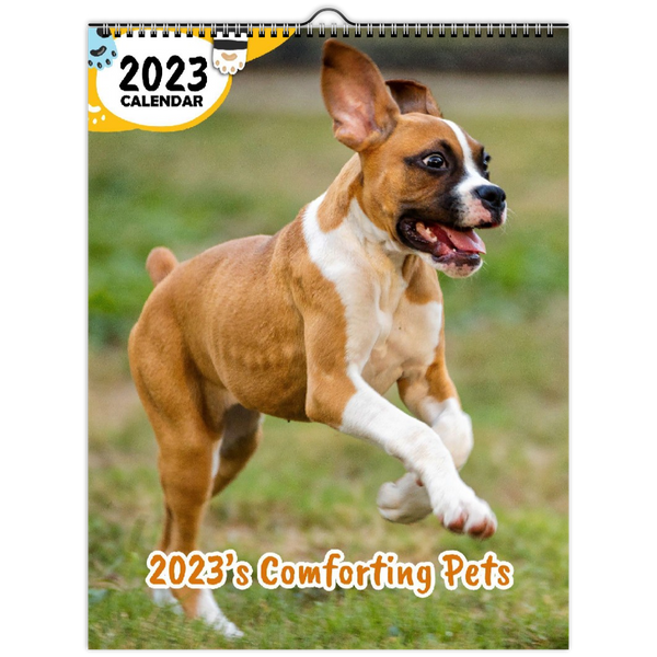 2023's Comforting Pets: 2023 Wall Calendar