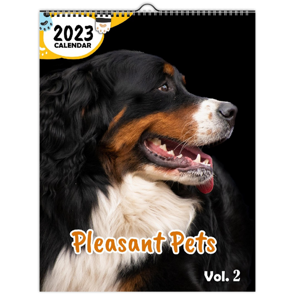 Pleasant Pets Volume Two: 2023 Wall Calendar