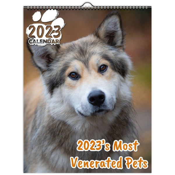 2023's Most Venerated Pets: 2023 Wall Calendar