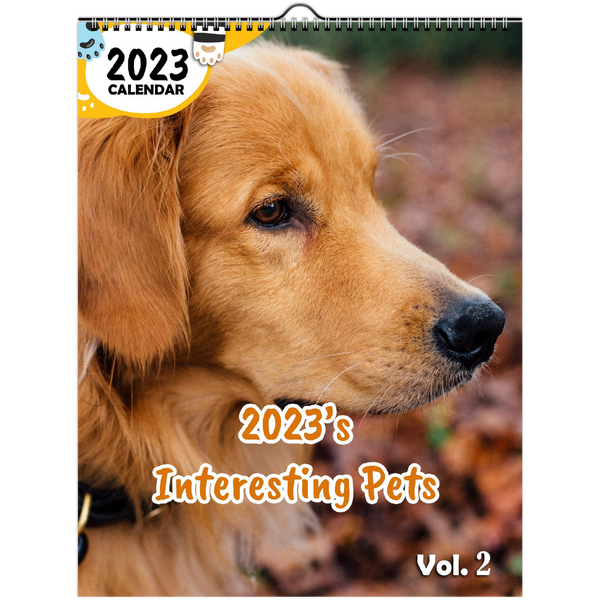 2023's Interesting Pets Volume Two: 2023 Wall Calendar