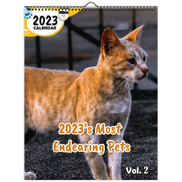 2023's Most Endearing Pets Volume Two: 2023 Wall Calendar