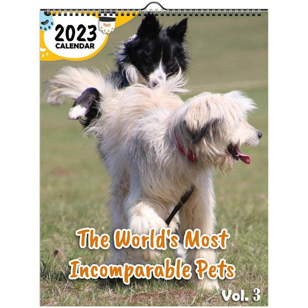 The World's Most Incomparable Pets Volume Three: 2023 Wall Calendar
